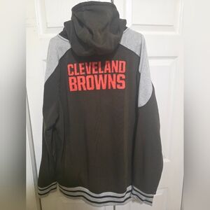NFL Team Apparel Brown Hoodie
